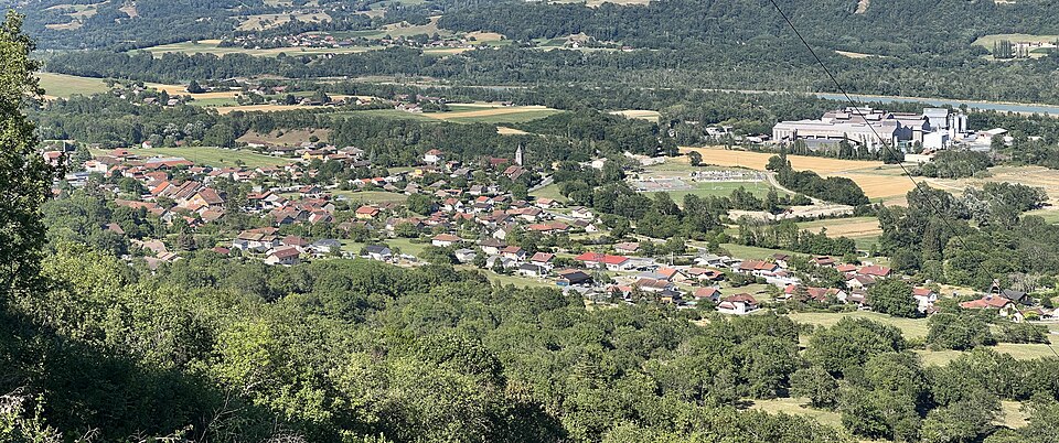 Vue Anglefort — Anglefort (FR01) — 2023 — 07 — 14 — 2