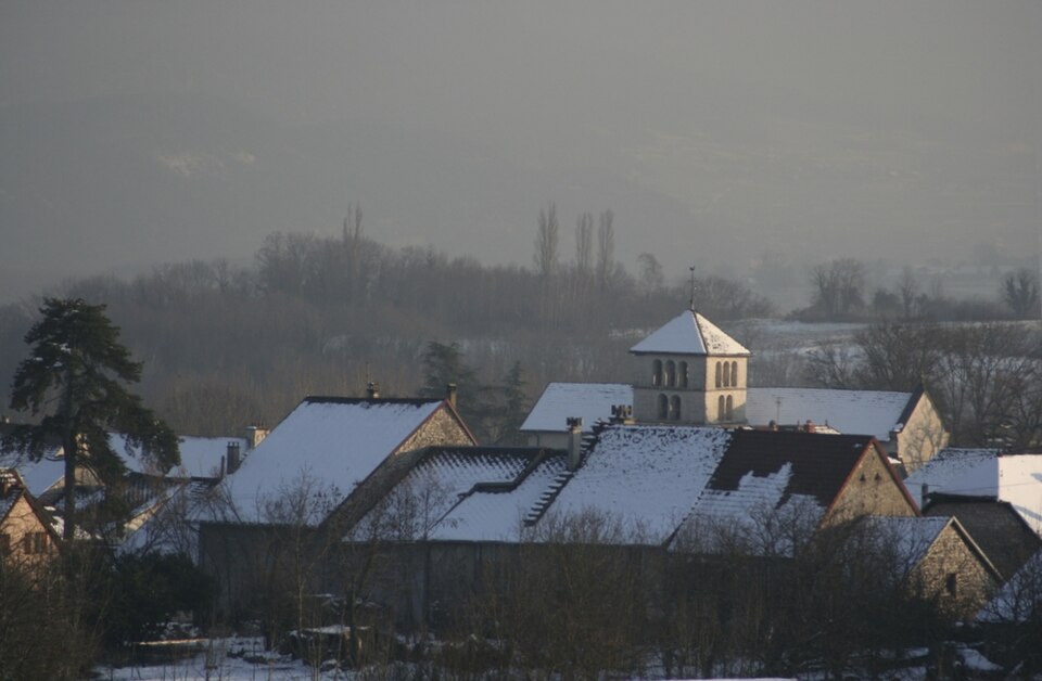 Village de Ceyzérieu, Ain, France
