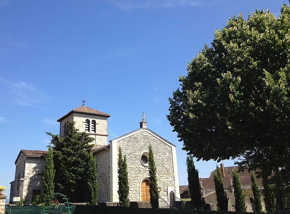 Église de l'Assomption de Charnoz — sur — Ain