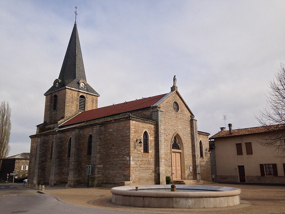 Église Cormoranche Saône