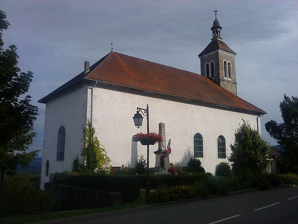 Farges (01) — Eglise St — Brice