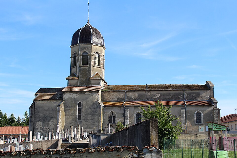 Église St Germain Lent Ain 2