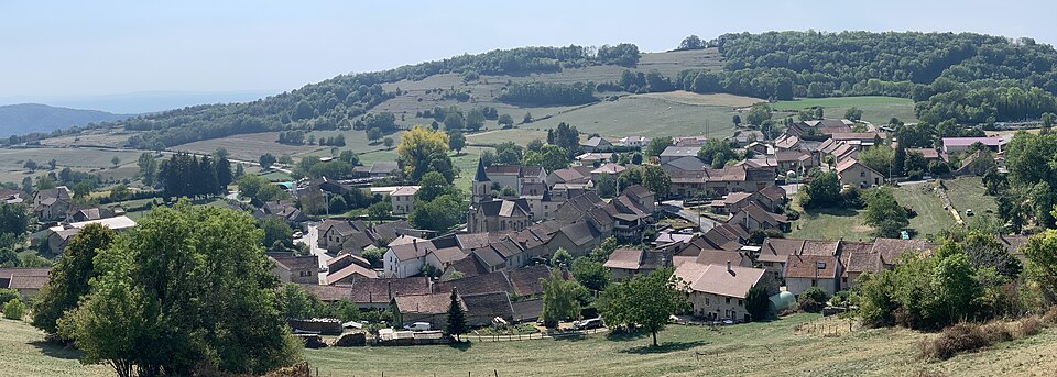 Vue Lompnas depuis Route Ordonnaz — Lompnas (FR01) — 2020 — 09 — 16 — 6