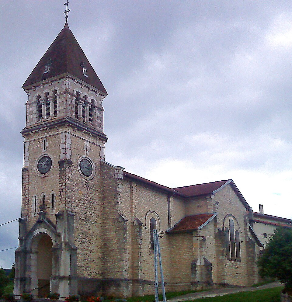 Maillat — église