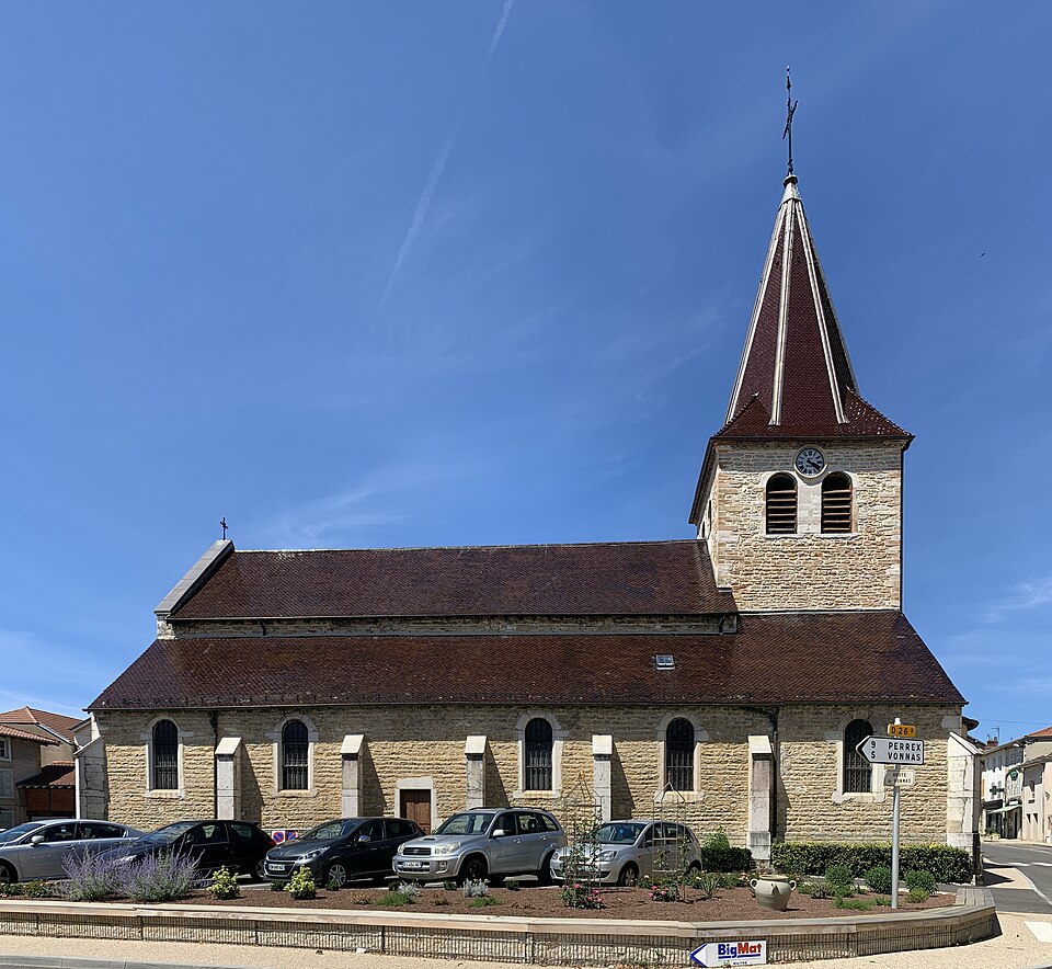 Église Sts Christophe André Mézériat 16
