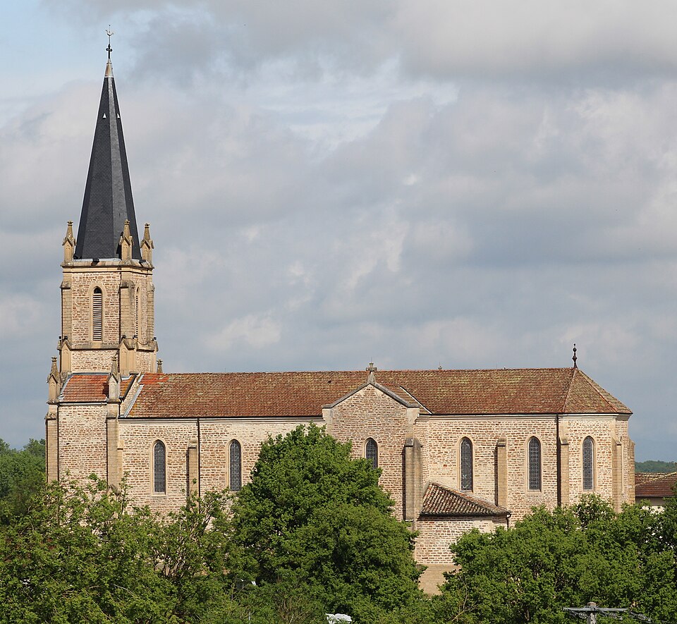 Église St Cyr Menthon vue depuis Croix St Cyr Menthon 2018 — 04 — 23 1