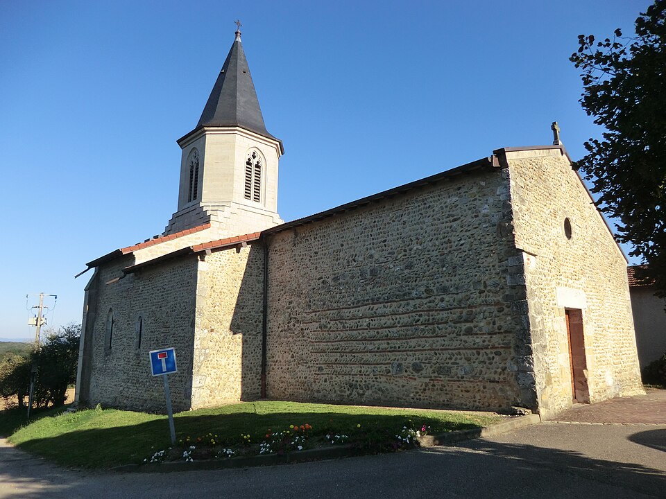 Église Sainte — Eulalie de Saint — Éloi (Ain) — 2
