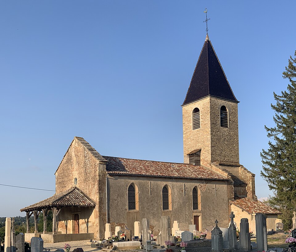 Église St Étienne — Saint — Étienne — sur — Reyssouze (FR01) — 2020 — 09 — 14 — 4