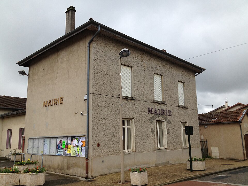 Town hall of Saint — Maurice — de — Gourdans