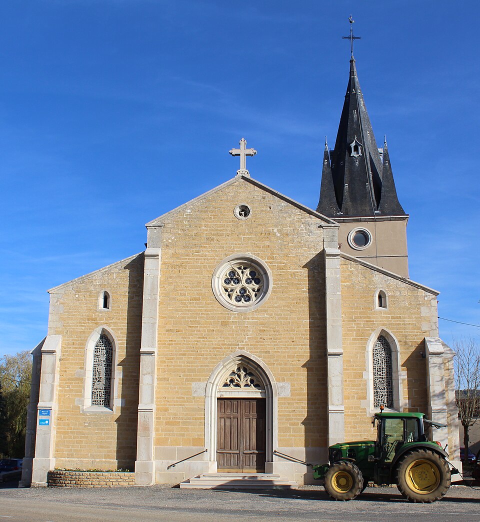 Église St Laurent Villereversure 11