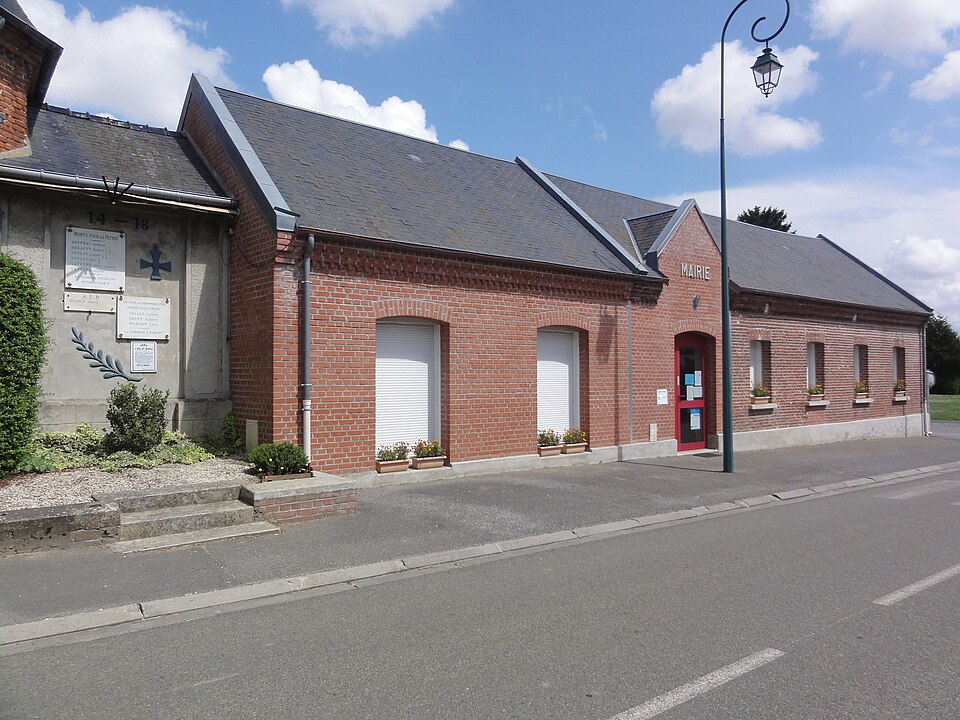 Aubigny — aux — Kaisnes (Aisne) mairie