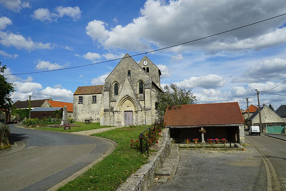 Église monument lavoir Balnzy 29846
