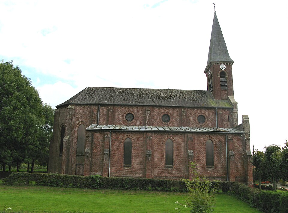 Le Boujon église (façade nord) 1