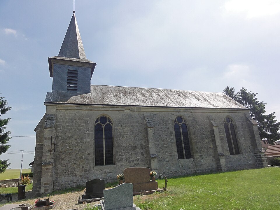 Cuiry — lès — Chaudardes (Aisne) Église