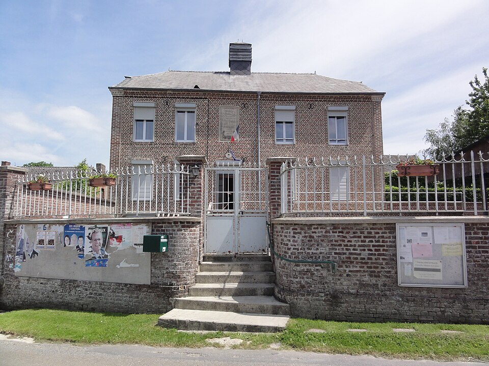 Dagny — Lambercy (Aisne) mairie — école