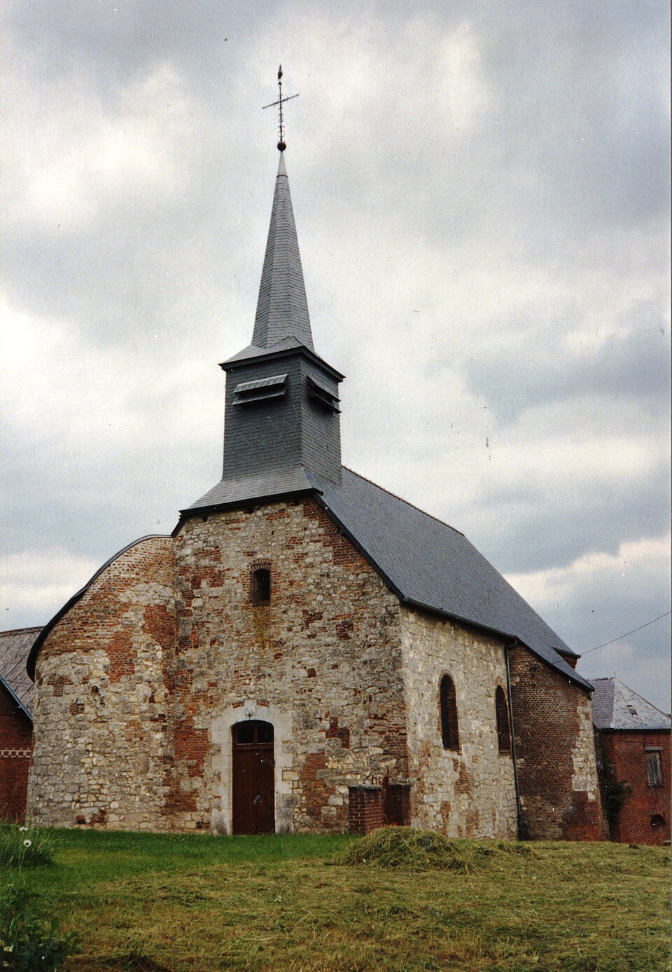 Église Saint — Pierre de La Hérie en 1991