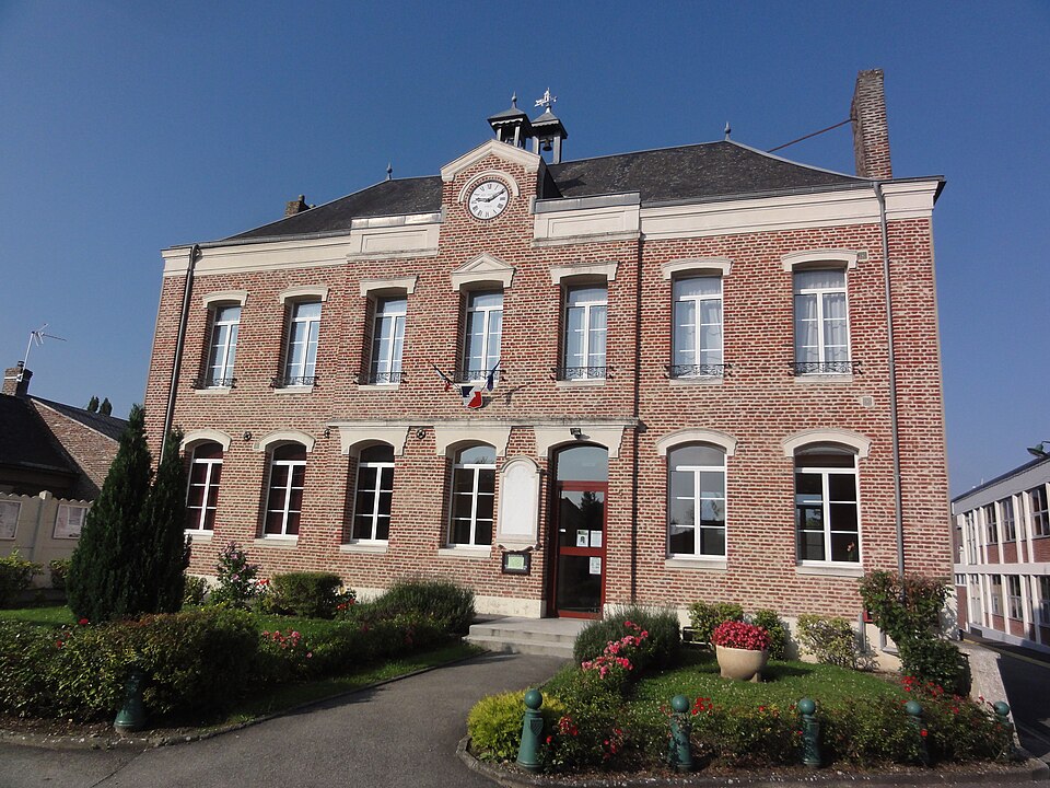 Homblières (Aisne) mairie