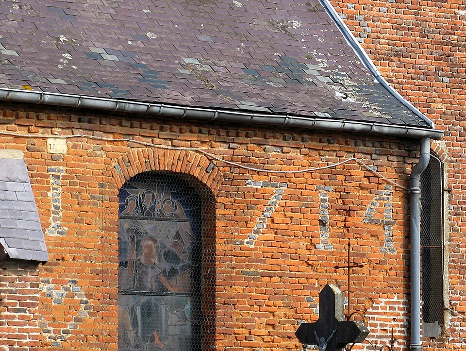 Lavaqueresse église (date 1714) 2a