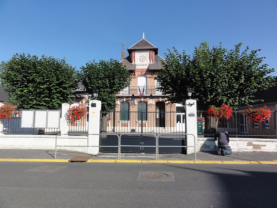 Mesnil — Saint — Laurent (Aisne) mairie