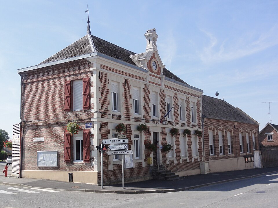 Mont — d'Origny (Aisne) mairie
