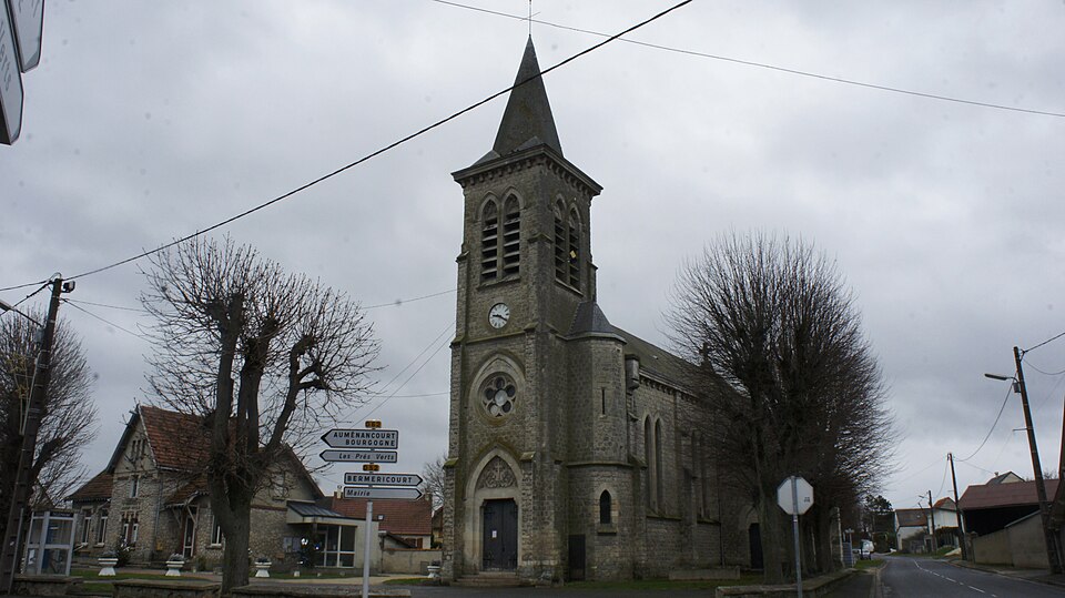 Mairie église Orainville 9600
