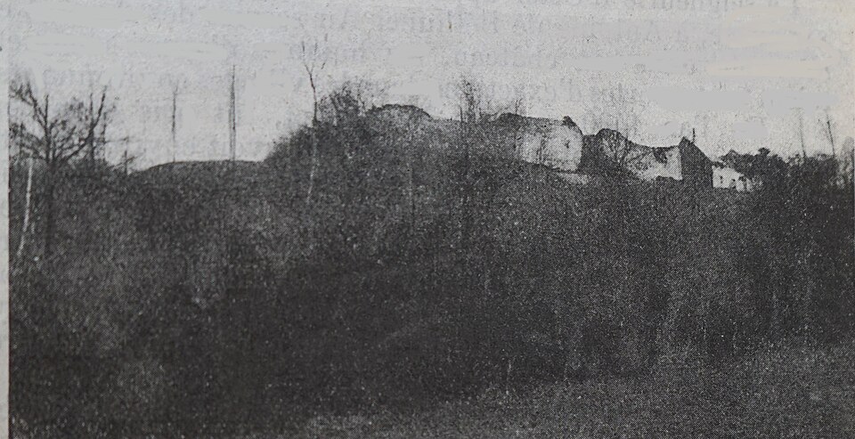 Vestige du château d'Ostel