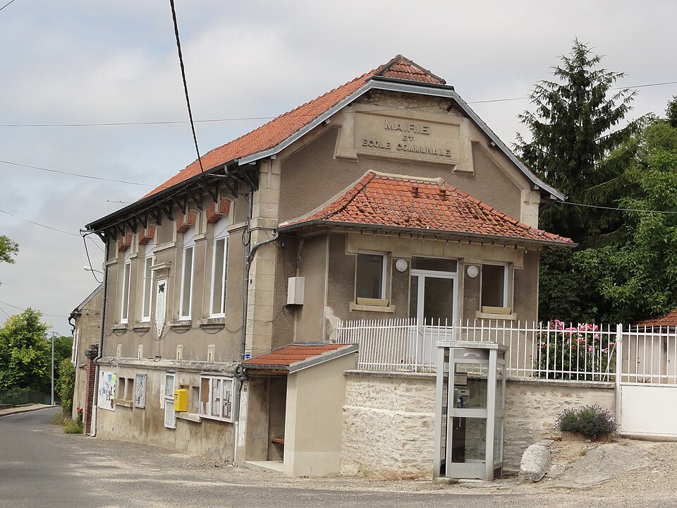 Pargnan (Aisne) mairie — école