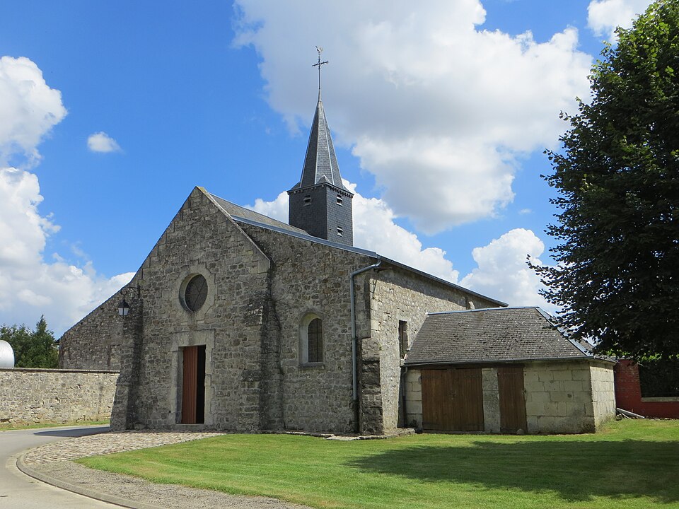 Le Plessier — Huleu — Église Saint — Leu 1