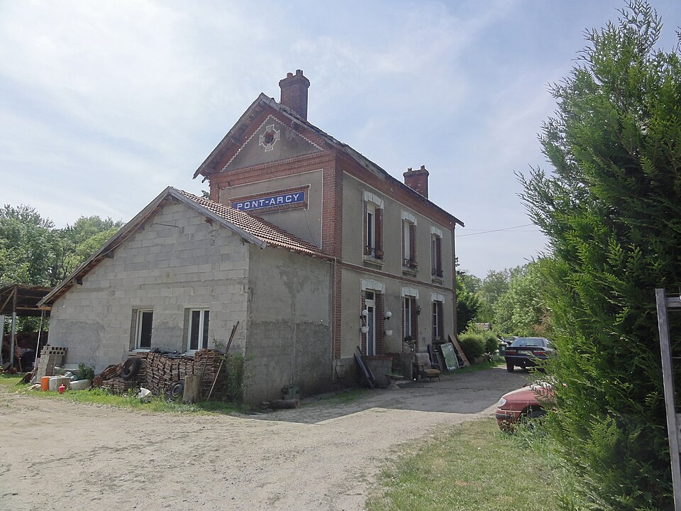 Pont — Arcy (Aisne) ancienne gare