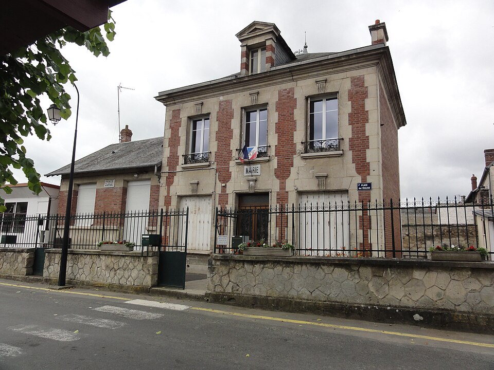 Sermoise (Aisne) mairie — école
