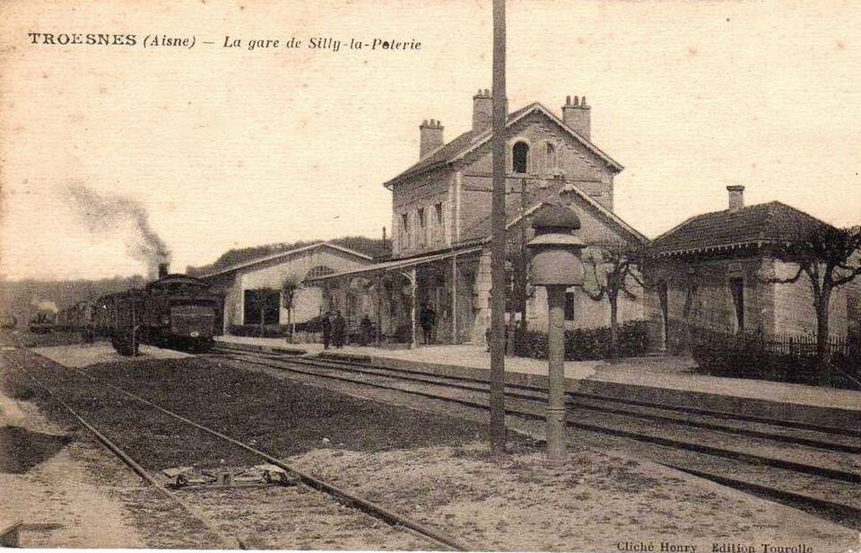 Silly — la — Poterie (02), la gare