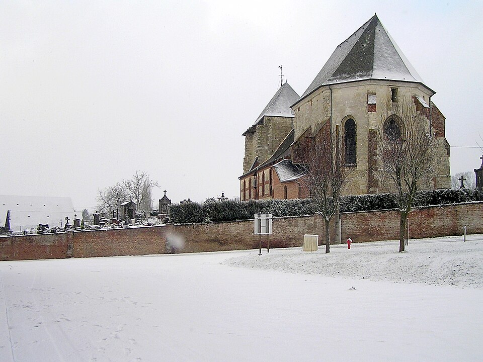 Vigneux Hocquet sous la neige