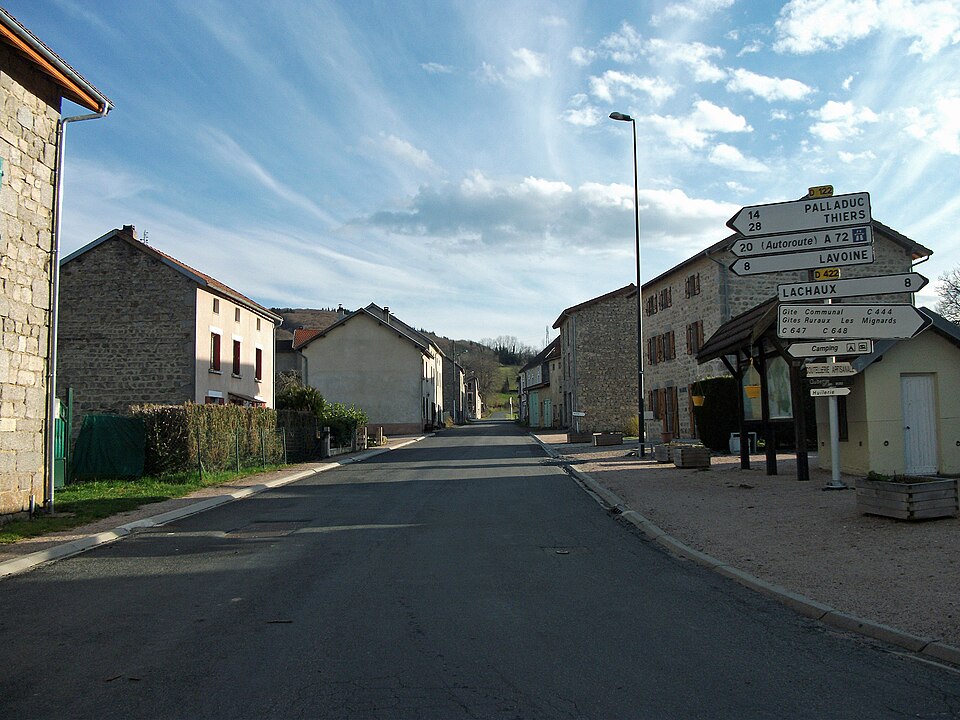 D 122 vers Thiers (La Guillermie) 2016 — 03 — 30