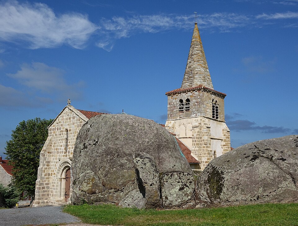 Eglise de Louroux — de — Beaune