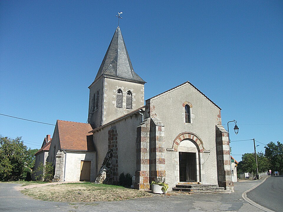 Louroux — de — Bouble église 2019 — 08 — 22