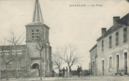 Givarlais Carte postale Eglise