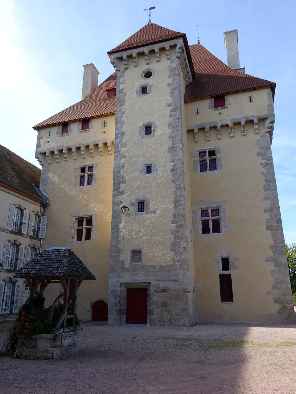 Donjon de Gayette, près Montoldre