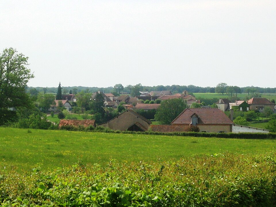 Neuilly depuis le lieu — dit "la Montée"