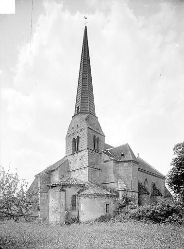 Eglise — Ensemble nord — est — Rocles — Médiathèque de l'architecture et du patrimoine — APMH00017981