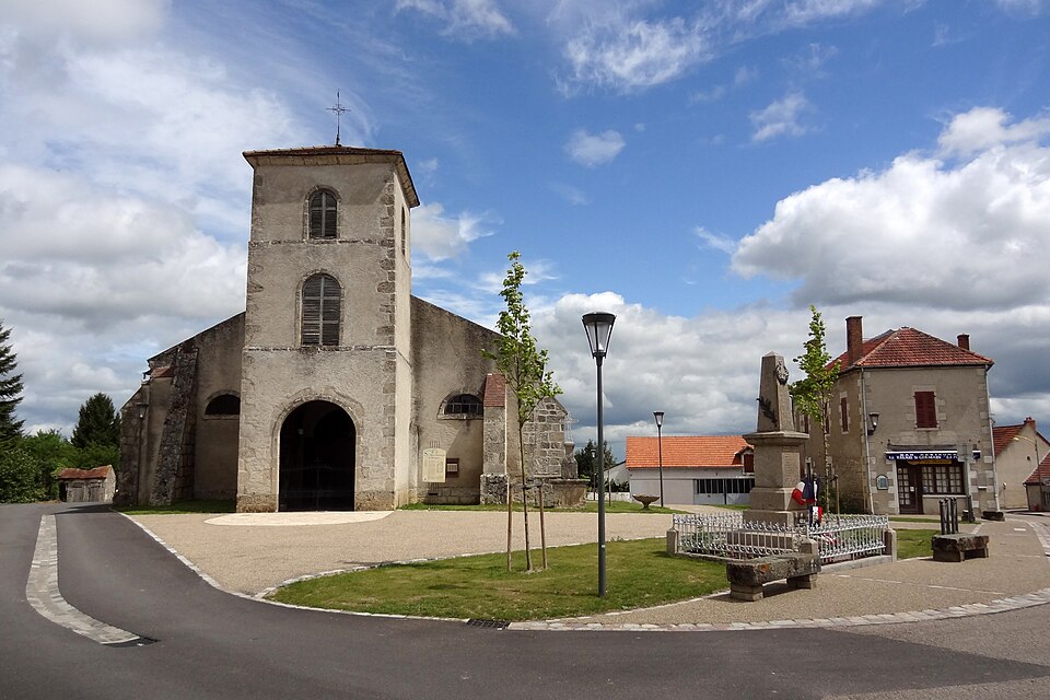 Eglise Ste Marie — Madeleine à Rongères (Allier)