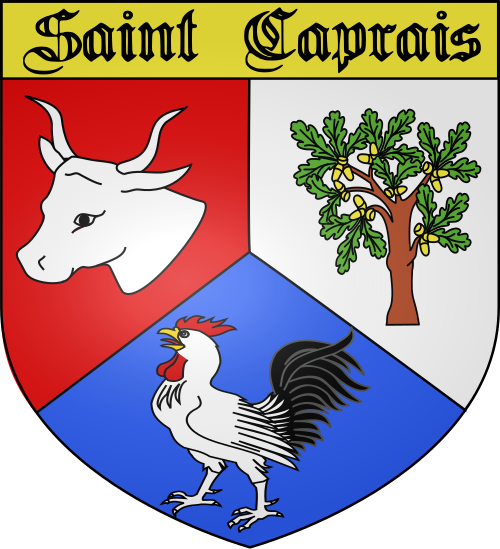 Blason de Saint-Caprais