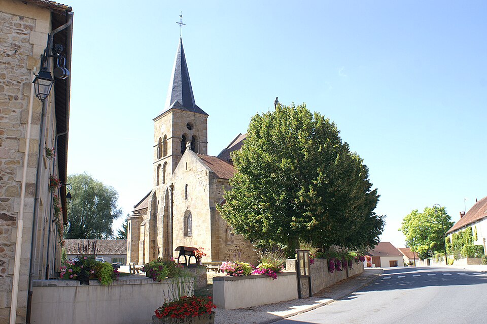 Le square de l'église
