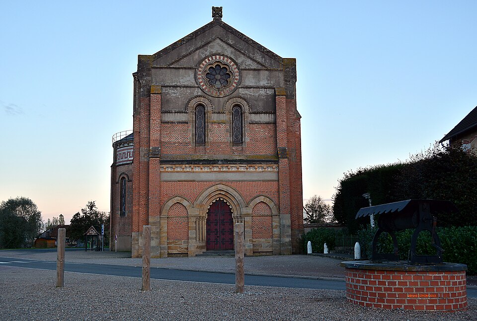 Eglise de Saint — Léopardin d'Augy ALLIER 03