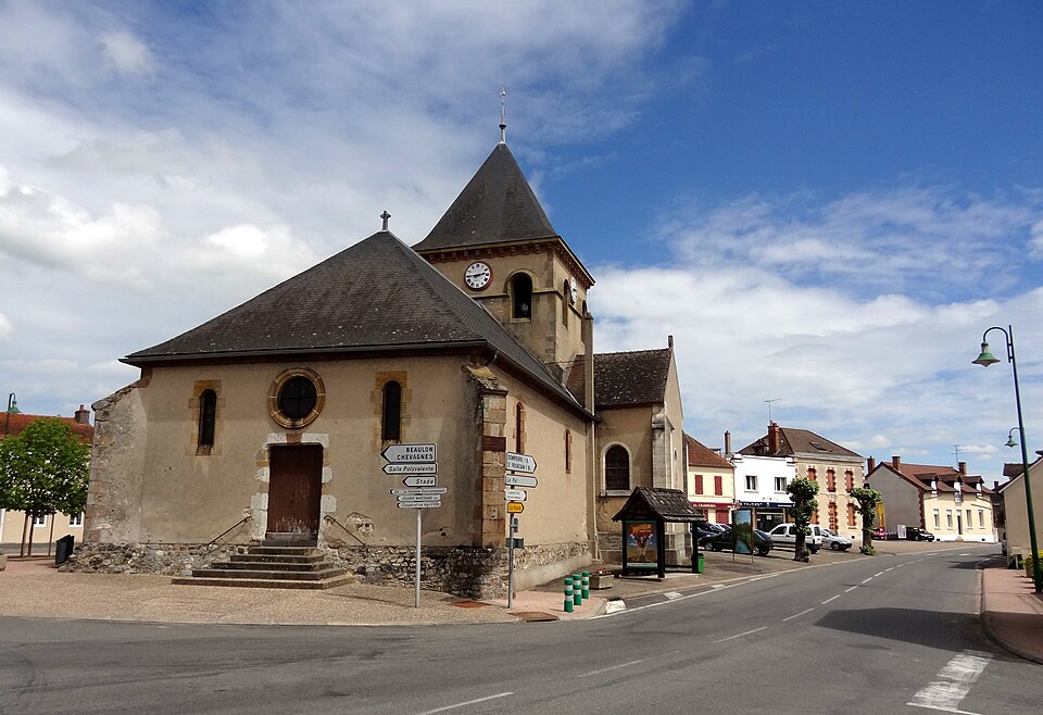 Eglise St Martin à Thiel — sur — Acolin
