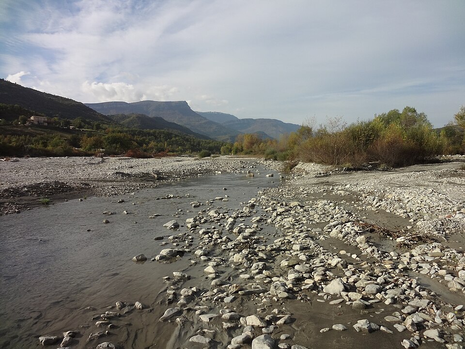 Gué du Jabron à Bevons