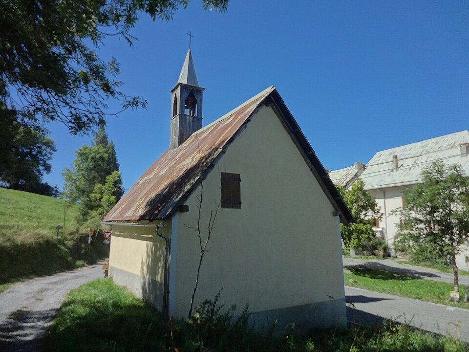 Saint — Vincent — les — Forts, chapelle des Rollands, chevet