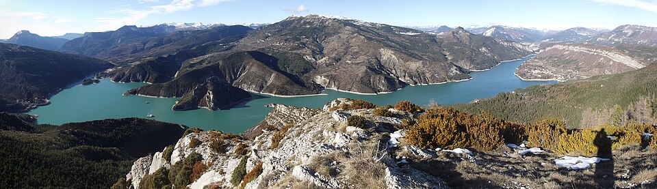 Lac de castillon la colle