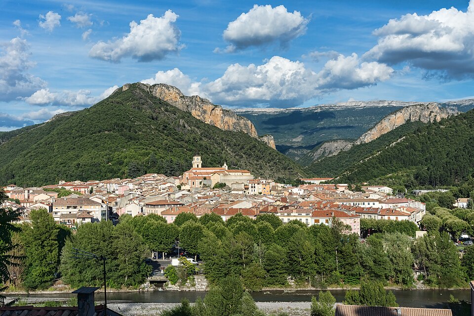 Digne les bains — vue est