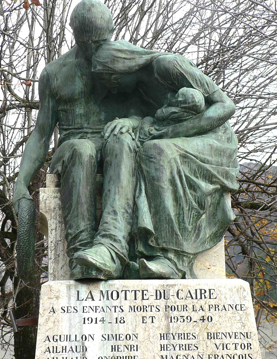 Monument aux morts de la Motte du caire