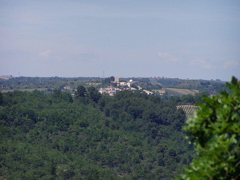 Puimichel (04) (vue d'Entrevennes (04))